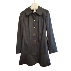 Tory Burch Black Trench Coat New with out Tags